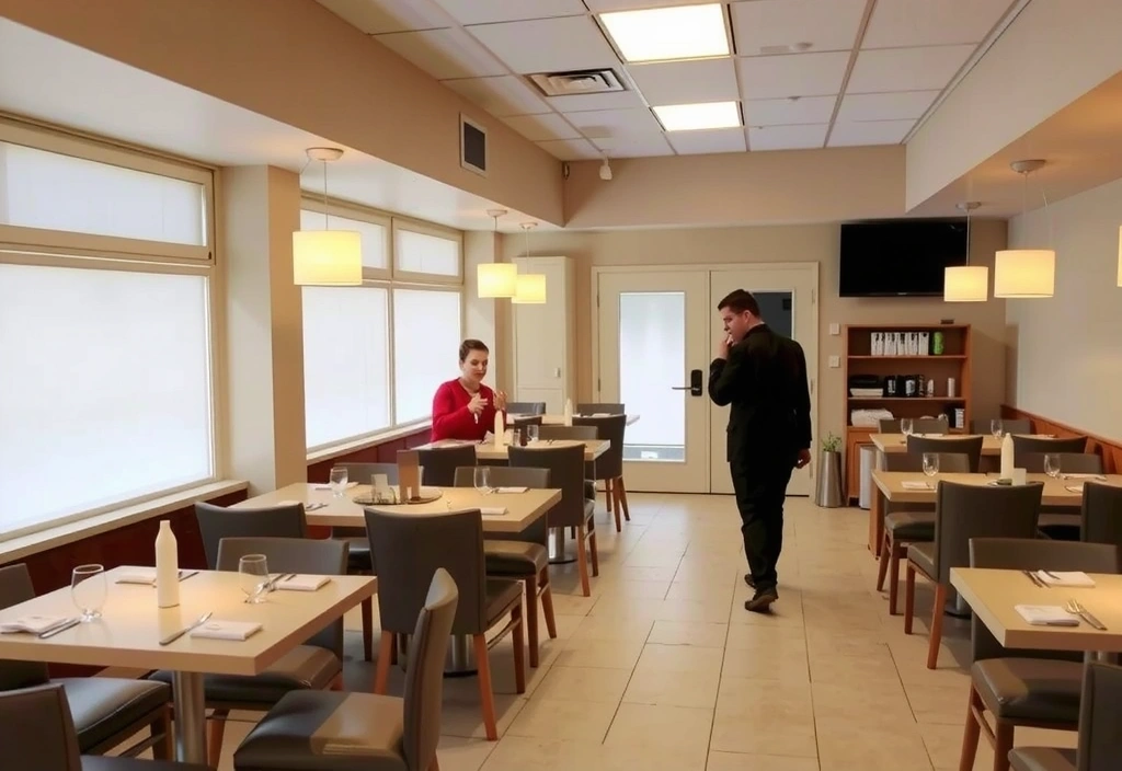 Pravidelný úklid restaurace