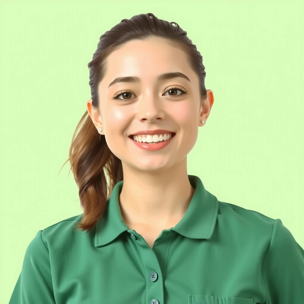 Portrét specialistky na ekologický úklid