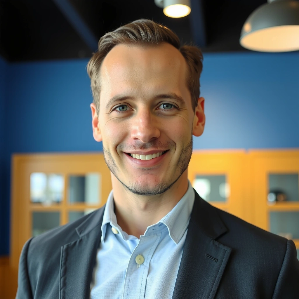 Portrét spokojeného klienta Petra Svobody